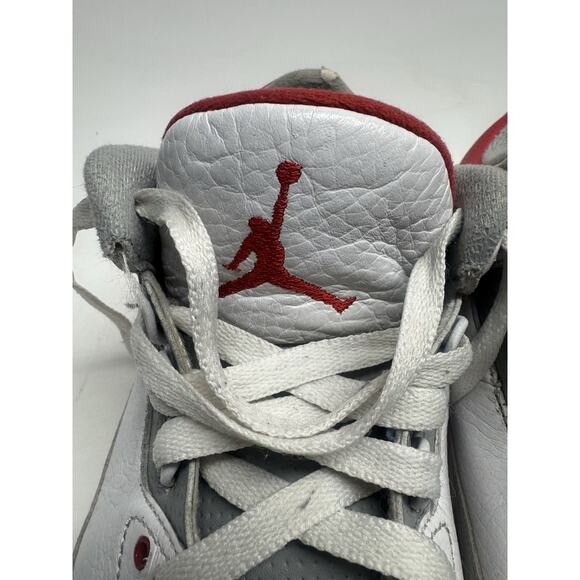 Nike Air Jordan 3 Retro OG 'Fire Red' 2013 Size 8 - 136064-120 - W/R/B - Picture 3 of 9
